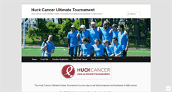 Desktop Screenshot of huckcancer.org